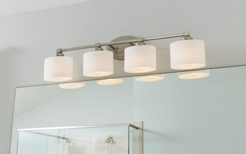 The Complete Bath Light Sizing Guide, How To Measure For Bathroom Vanity Light