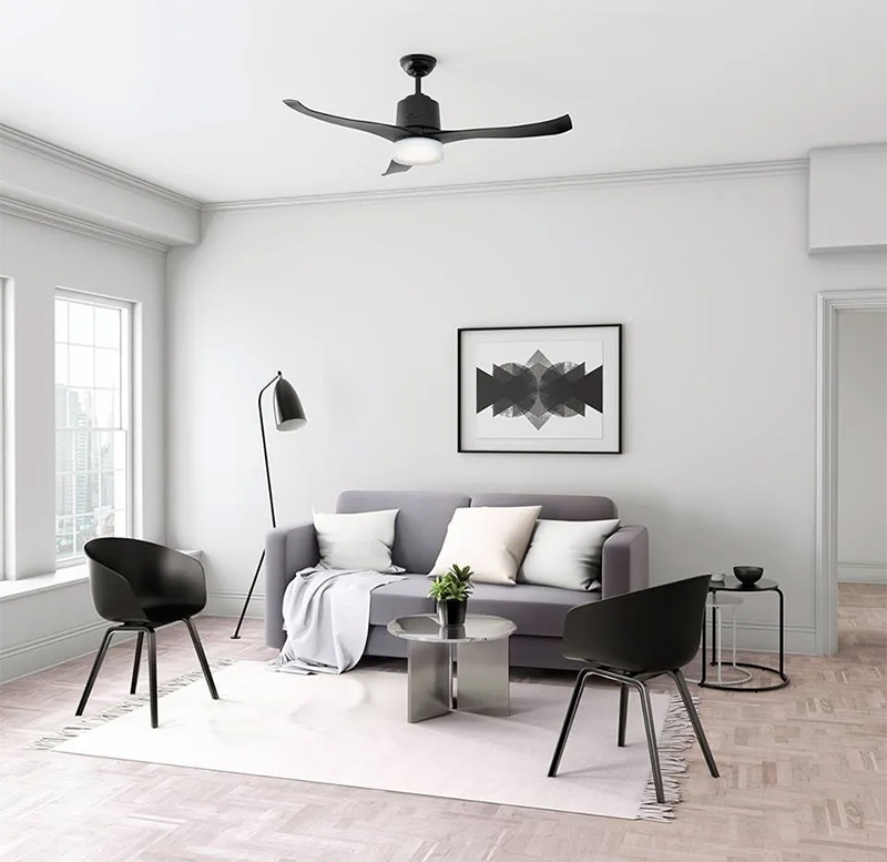 Hunter Symphony Smart Ceiling Fan - Lighting and Fan Styles to Try Out in the New Year - LightsOnline Blog