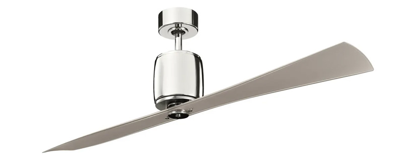Kichler Ferron 60-inch Ceiling Fan in Polished Nickel - The Best LightsOnline Ceiling Fans for Your Large Rooms and Outdoor Spaces - LightsOnline Blog