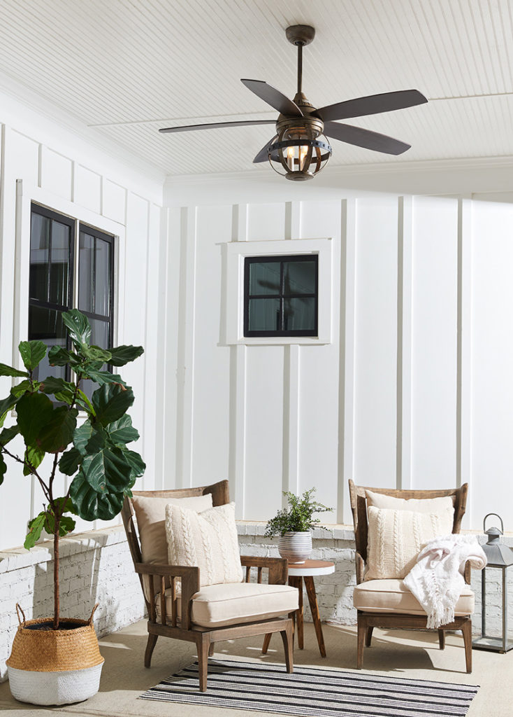 Savoy House Alsace 52" 3-Light Ceiling Fan in Reclaimed Wood - SKU 52-840-5CN-196 - Lighting Features and Fixtures You Need for Each Room in Your Home - LightsOnline Blog