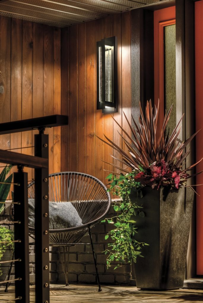 Use nature to decorate - 5 Tips to Create a Cozy Outdoor Patio Space - LightsOnline Blog
