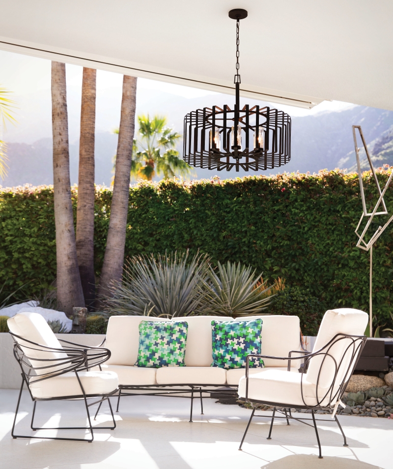 Use comfortable outdoor seating - 5 Tips to Create a Cozy Outdoor Patio Space - LightsOnline Blog