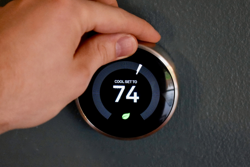 Use a smart thermostat - 9 Tips for Saving Energy at Home - LightsOnline Blog