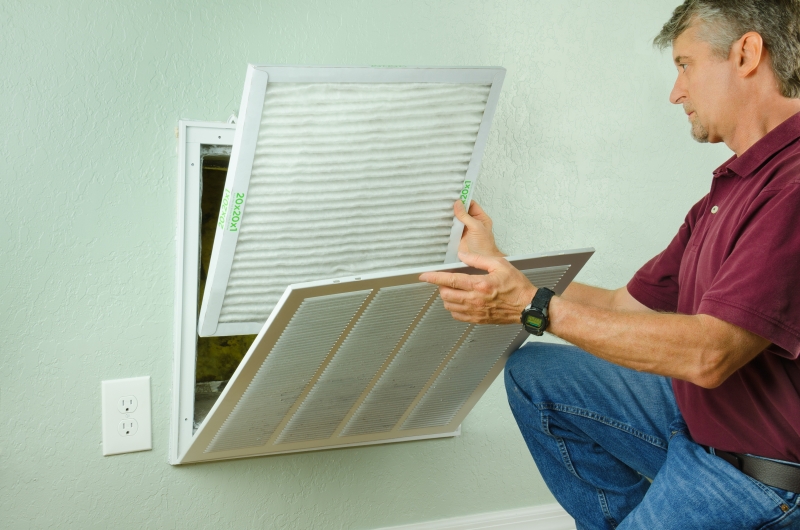 Replace your air filters regularly - 9 Tips for Saving Energy at Home - LightsOnline Blog