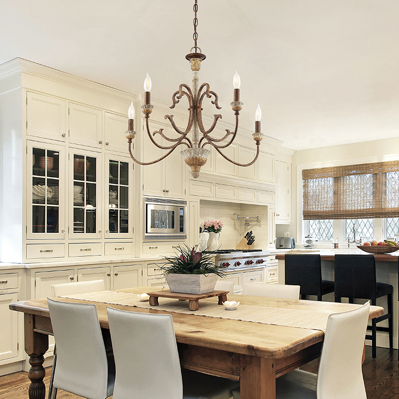 French Country Chandeliers, Country French Chandeliers Kitchen