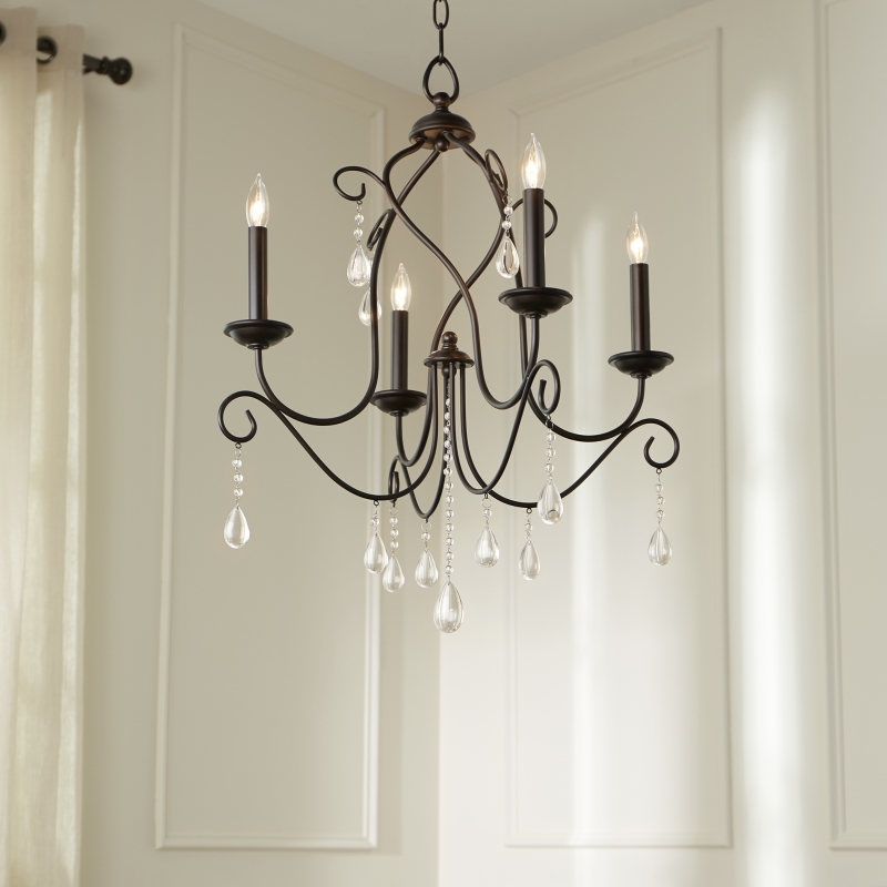 French country chandeliers - Quorum Cilia - LightsOnline Blog