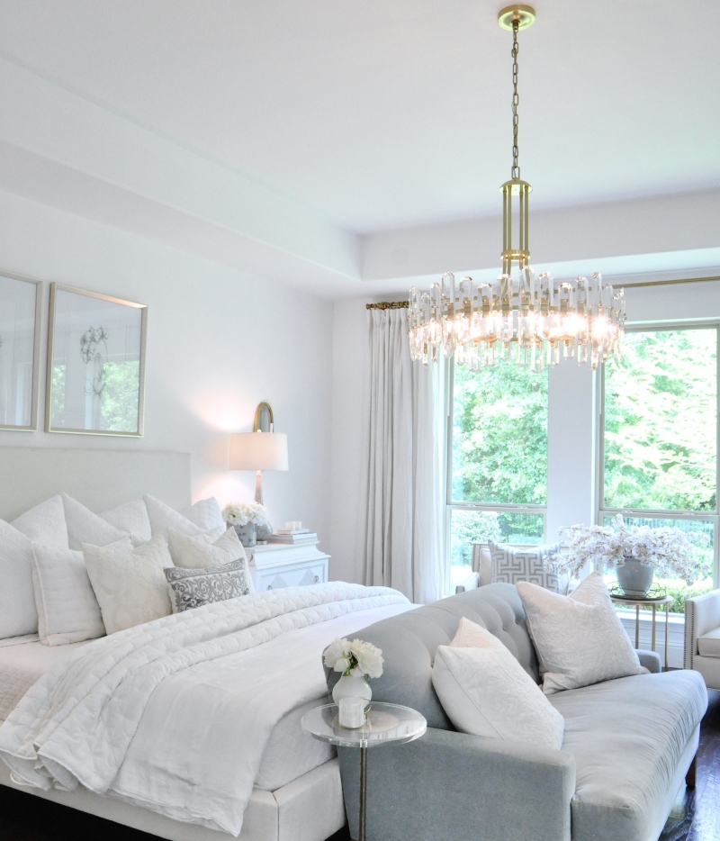 How to Choose a Bedroom Chandelier - Amp up your style - LightsOnline Blog