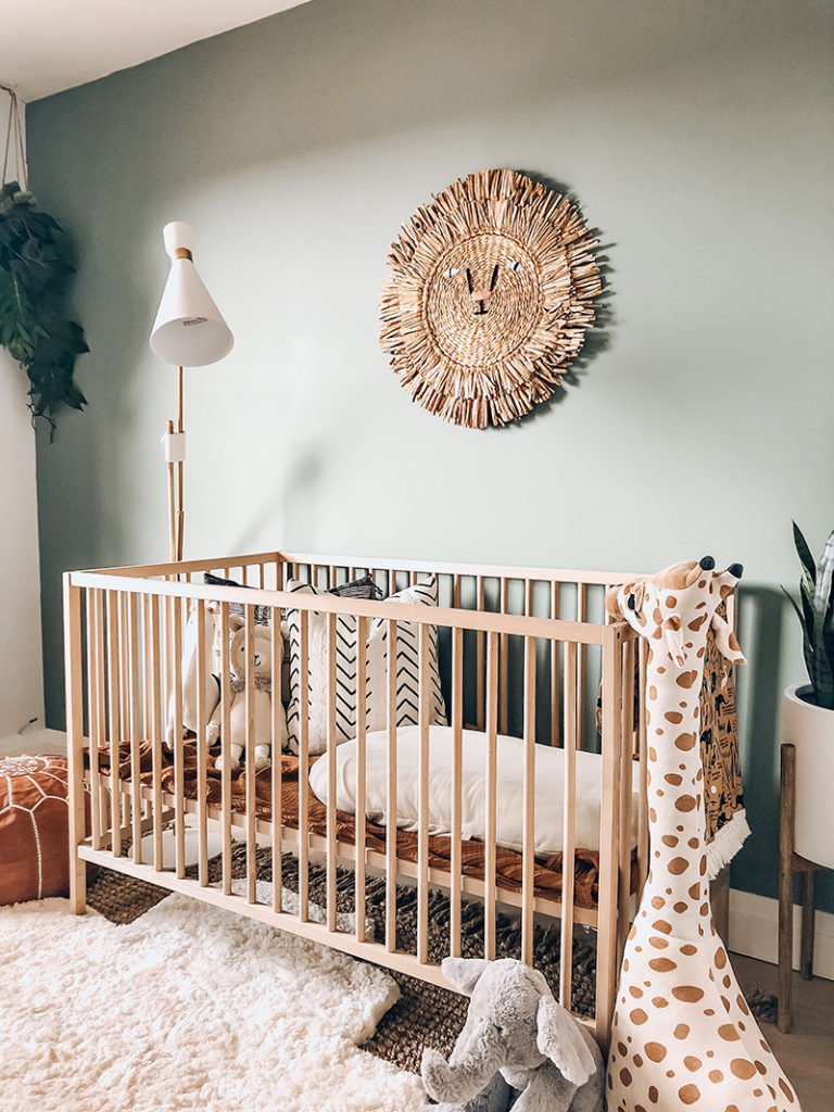 How to create a modern nursery - Photo by Brianne Penney - LightsOnline Blog