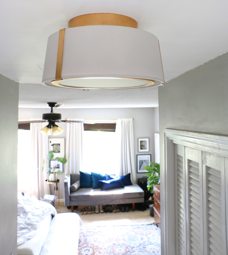 How to Light an Apartment - Swap out the ceiling light - LightsOnline Blog