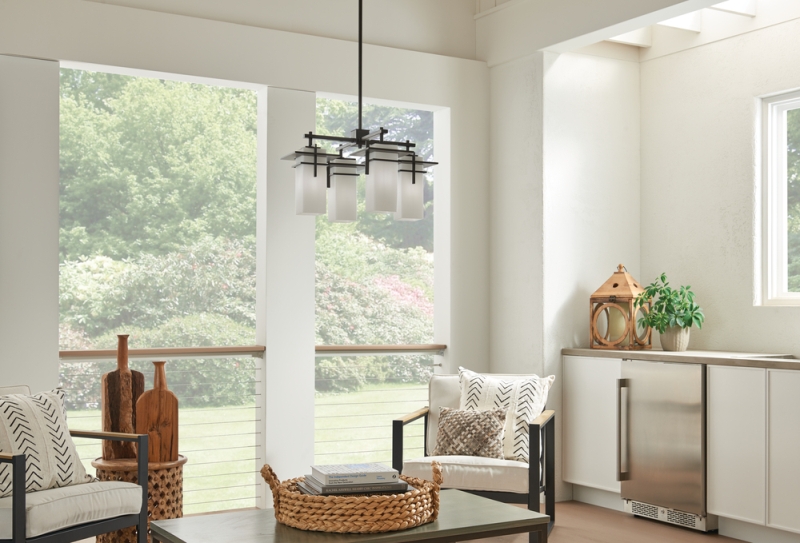 Try using a chandelier in a sunroom - How to find the perfect sunroom lighting - LightsOnline Blog