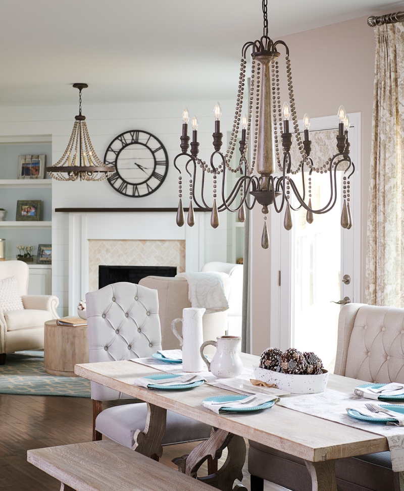 Dining Room Chandeliers and Beyond: Charming Lighting Is for Every Space - LightsOnline Blog