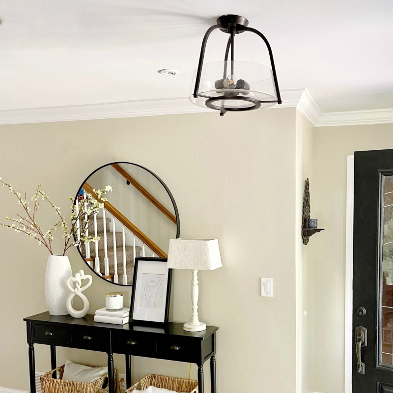 Guest Bedroom Refresh and Entryway Makeover with TheFaraFix - LightsOnline Blog