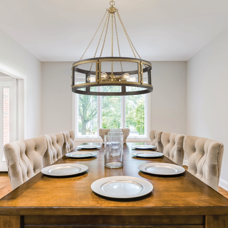 Dining Room Chandeliers Bring New Life to Family Time - LightsOnline Blog